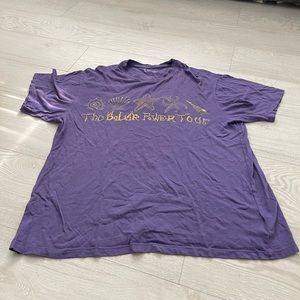 Lorde Solar Power tour purple shirt